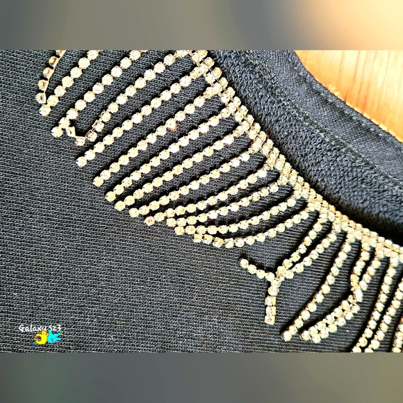 Designer Rhinestone Hoodie - Picture 7 of 13